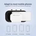 thumbnail image 3 of Virtual Reality Headset VR Glasses Compatible with iPhone and Android Adjustable 3D VR Phone Headset for 4.7 to 6.5 Inch, with Controller for Movies and Mobile Games, 3 of 7