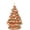 Gingerbread + Red/White/Grn, variant on Best Choice Products Ceramic Christmas Tree Pre-lit Hand-Painted Tabletop Holiday Tree, Gingerbread Red/White/Grn Lights