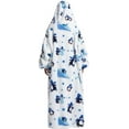thumbnail image 5 of Oversized Blanket Hoodie,Adult Snuggle Fleece Wearable Blanket Fluffy Giant Hooded Sweatshirt, 5 of 7