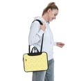 thumbnail image 6 of Lsque Daisies Flowers Pattern Laptop Bag – Portable & Slim Single-Shoulder Computer Case with Adjustable Strap, Protective, Lightweight for 13”/14”/15.6” Laptops, 6 of 8