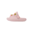 thumbnail image 3 of bebe Toddler Girls EVA Slides – Cute Slide Sandals with Charms, 3 of 7