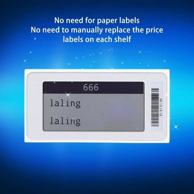 Electronic Price Tag Display Electronic Price Tag Smart Esl Tft Screen