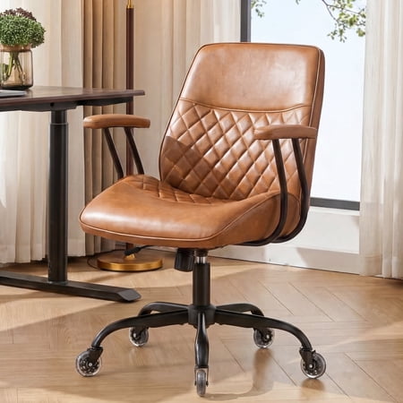 neo chair brown leather office product