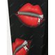 thumbnail image 4 of Leggings Capa Talla Extra Estampado Labios Cremallera Rosegal Leggings de talla grande, 4 of 5