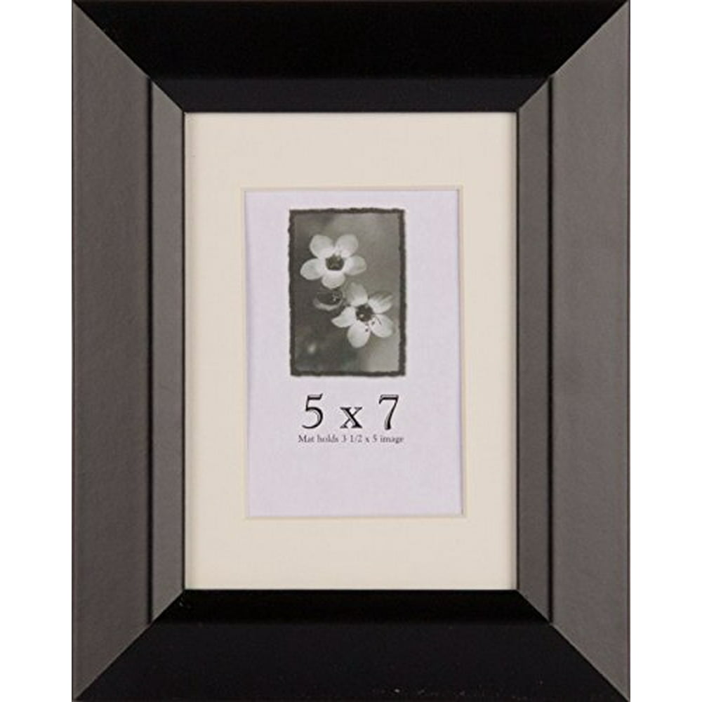 5x7 Black Wood Frames Black Series Narrow