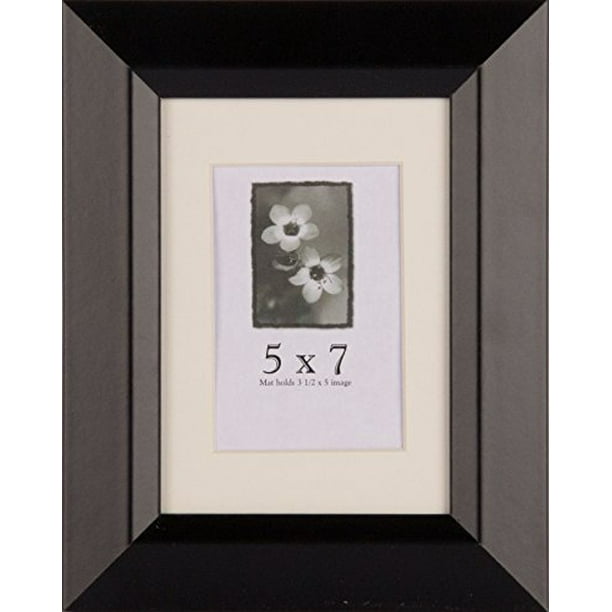 5x7 Black Wood Frames Black Series Narrow
