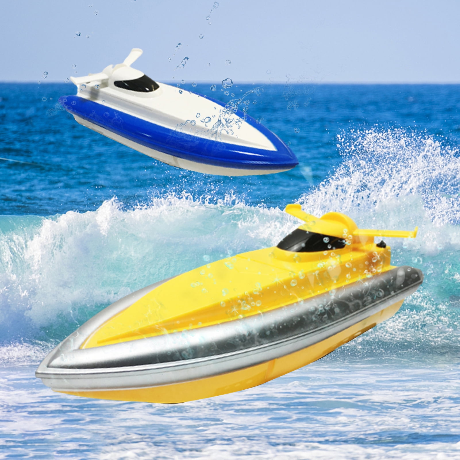 Details about   2.4G Wireless Mini Hovercraft Toy Water Electric Remote Control Boat Speedboat 