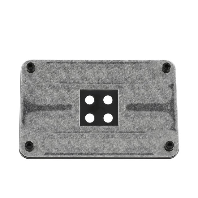 GENNEL AM4 Placa base de metal Placa posterior CPU Base del radiador Placa posterior de montaje del disipador de calor para AMD AM4 GNZA02