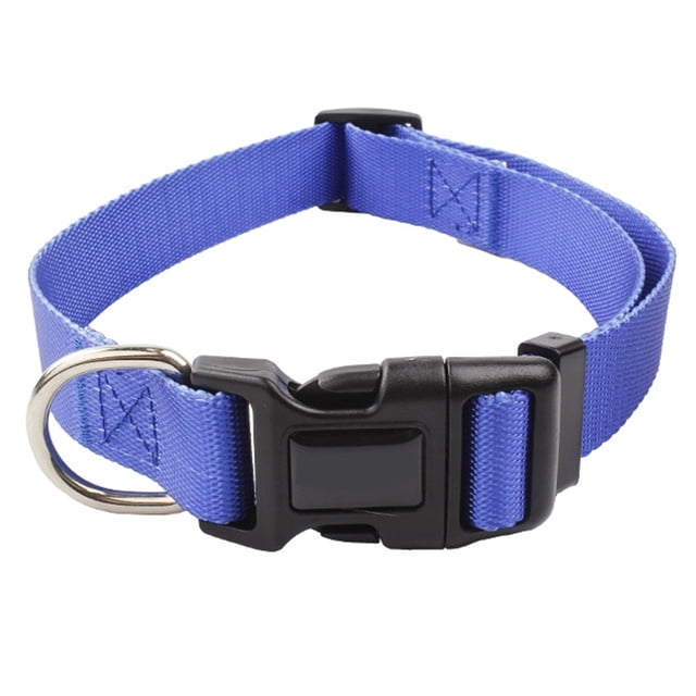 Collar para perro con cierre suave degradado, cómodo collar ajustable de nailon para mascotas para cachorros grandes, medianos y pequeños