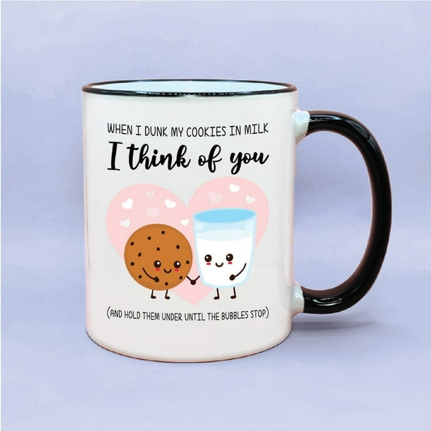 Funny Milk and Cookies Coffee Mug, Inappropriate Coffee Cups, Gifts for Him,  Gifts for Her, Funny Coffee Mug, Funny Friend Gift, Gag Gifts 11 Oz -  