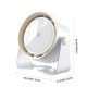 thumbnail image 3 of Desktop Small Fan Bladeless Turbine High-speed Wall Mounted Fan Digital Display Circulating Fan Brushless Variable Speed Charging Deals Of The Day Clearance, 3 of 9