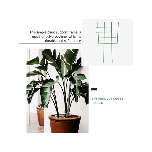garden trellis 20PCS T Shape Plastic Plant Support Frame Potted Flower Support Climbing Frame