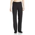 thumbnail image 1 of Hanes Women`s Petite-Length Middle Rise Sweatpants - Small - Ebony, 1 of 3