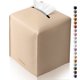 thumbnail image 1 of Funda para caja de pañuelos Tclouda Moderno soporte cuadrado de piel sintética para decoración creativa, ideal para baños, oficina, coche, mesita de noche, tienda de campaña al aire libre, mesa de com, 1 of 1