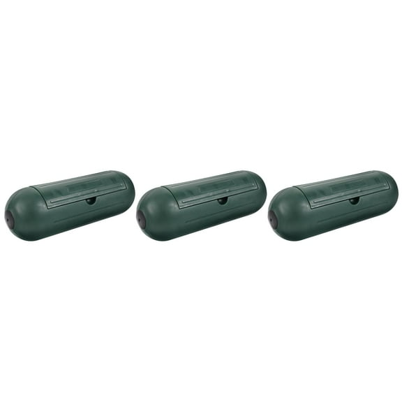 3 pcs Extension Cord Safety Seal Water Resistant Cover (Random Color)