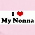thumbnail image 2 of CafePress - I Love My Nonna Infant Bodysuit - Baby Light Bodysuit, Size Newborn - 24 Months, 2 of 4