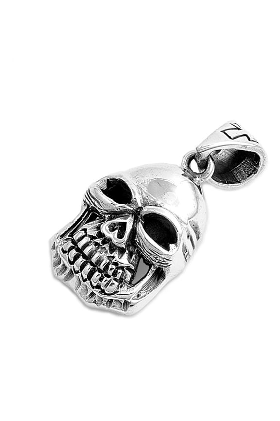 Skull Pendant Sterling Silver