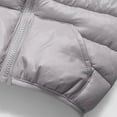 thumbnail image 6 of Gamivast Puffer Vest Kids Size 1-6 Cute Winter Zip up Sleeveless Down Jackets with Ear Hood Loose Fitted Warm Elastic Hem Coats with Pockets for Baby Boys Girls, 6 of 6
