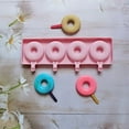 thumbnail image 4 of Silicone Popsicles Molds Doughnuts Shape Ices Cream Molds Popsicles Maker Kitchen Tool Cake Candy Candy Mold Easy to Clean, 4 of 9