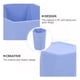thumbnail image 2 of OUNONA, 3 uds., vasos para cepillos de dientes de baño, vaso duradero para cepillos de dientes, vasos para enjuague bucal de uso diario, soporte para cepillos de dientes, 2 of 6
