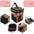 thumbnail image 2 of Pangolin Foldable Car Garbage Can with Lid, Leak-proof Hanging Storage Bag - Mini Trash Can for Car, 2 of 6