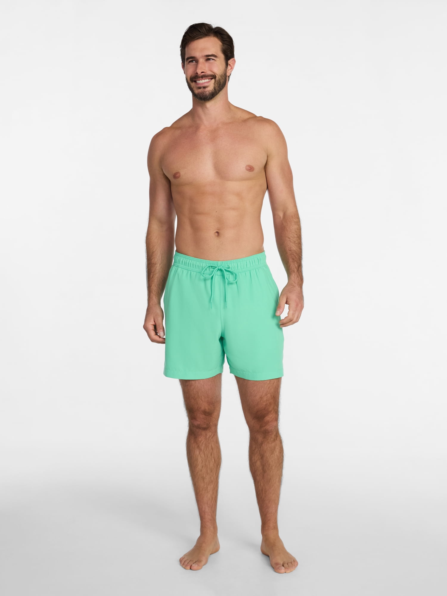 George Men's and Big Men's Swim Trunks, 6" Inseam, Sizes S-5XL