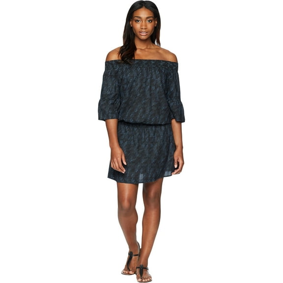 prAna Lenora Dresses, Black Sprinkle, X-Small