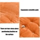 thumbnail image 5 of Cojín de pana para silla (40 x 40 x 6 cm), tatami grueso para salón y balcón, antideslizante y lavable a máquina, ideal para leer, hacer yoga y como cama para mascotas.,Vsgery, 5 of 7