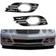 thumbnail image 2 of Car Front Fog Light Grill Chrome Trim Cover Set for E-Class W211 07-09 A2118851174 A2118851274, 2 of 5
