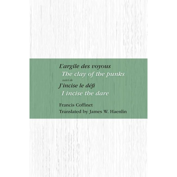 L'Argile Des Voyous: J'Incise Le Defi Paperback