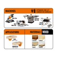 thumbnail image 4 of Hoja de Sierra CMT Orange Tools 10" 50 Dientes Combinada, 4 of 6