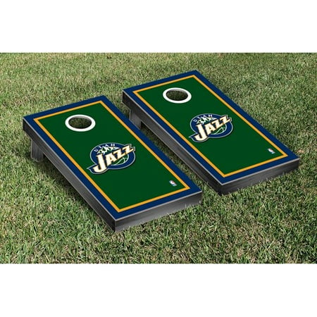 Victory Tailgate NBA Border Version Cornhole 10 Piece Game Set