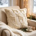 thumbnail image 3 of 2026 Christmas Indoor Home Decor Christmas Throw Pillow CoverWinter Holiday Cushion Cover For Sofa Couch Bedroom Xmas Home Decor, 3 of 4