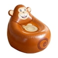 thumbnail image 1 of D Inflatable Lounger Chair Portable Air Sofa With Animal Design For Indoor Outdoor Relaxation, 1 of 7