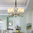 thumbnail image 4 of Kiven Softback Bell Lampshade for chandelier, Faux Silk,Clip-on, 4 of 5