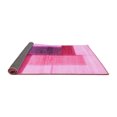 thumbnail image 2 of Ahgly Company Indoor Square Abstract Pink Contemporary Area Rugs, 3' Square, 2 of 4