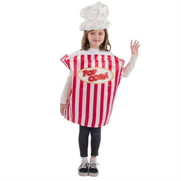 Popcorn Movie Night Costume for Kids - By Dress Up America