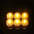 thumbnail image 2 of Yellow Led Waterproof Round Electronic Candle Light, Submersible For Aquarium, Bar, Party, Wedding Decoration, 1Pc, 2 of 3