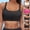 Hot Pink, variant on Sports Bikini Tops for Women Swim Bra Wirefree Workout Swimsuit Top Comfortable Support for Swimming, Beach, Activewear White, Size XL