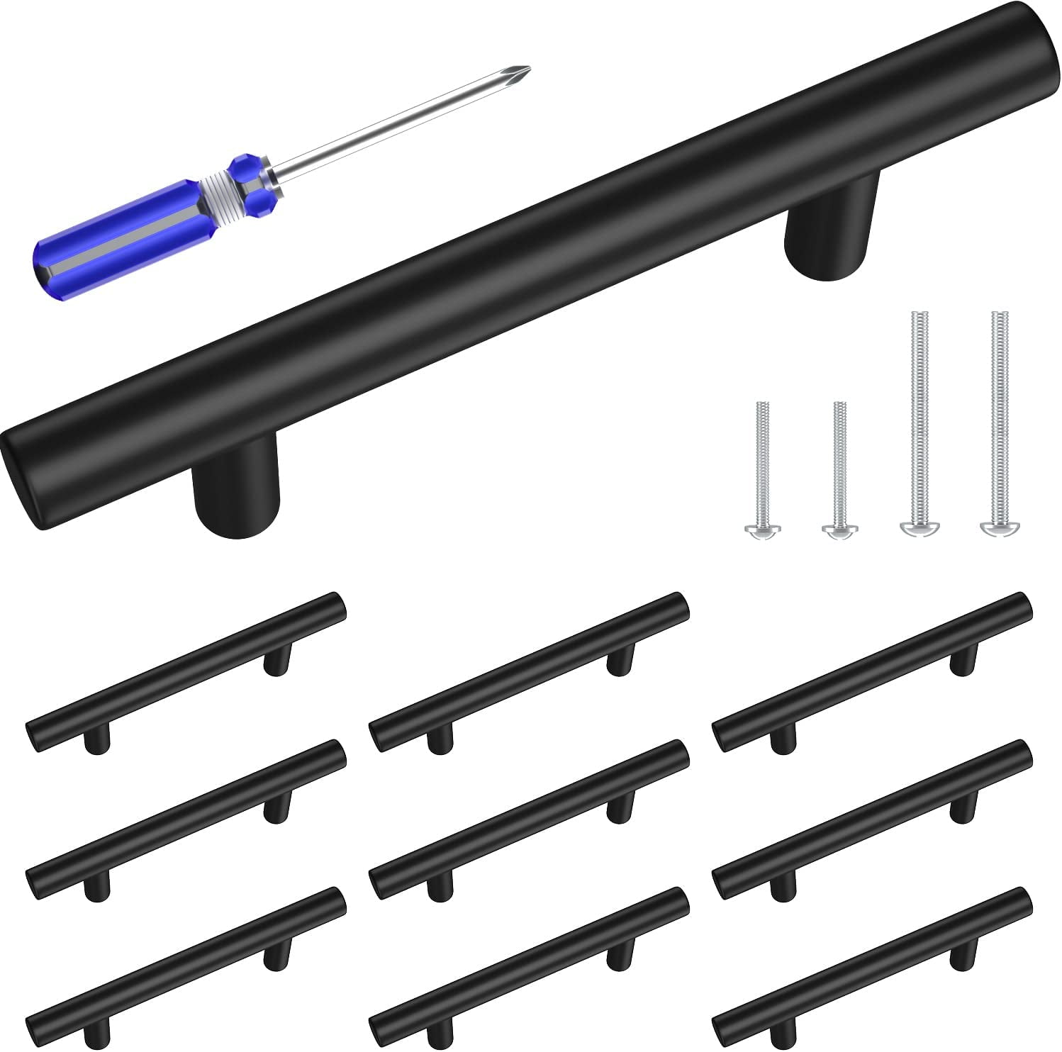 10 Pack 3 Inch Center to Center Handles Drawer Pulls for