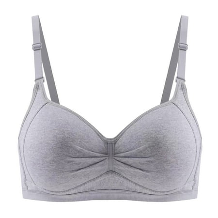 

njshnmn Seamless Bralette with Adjustable Straps Bralettes for Women Women Bra Wire Free Underwear Bra Everyday Lingerie Bras 32