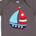 thumbnail image 4 of Inktastic Sailing Boat, Sailor, Sailing, Sails, Boat, Ship Boys Baby Bodysuit, 4 of 5