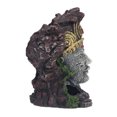 thumbnail image 4 of Estatua de cabeza de Buda, decoración de acuario, pecera, cueva, escondite, decoración de Buda, paisajismo, 4 of 5