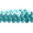 Aqua Blue, variant on Expo Int'l 20 yards of 2 Row 7/8" Metallic Stretch Sequin Trim