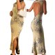 thumbnail image 1 of Vestido ajustado de punto con estampado Txlixc para mujer Y2K verde ahuecado Midi vestidos sin mangas 2021 vestido de playa de verano Txlixc  Estilo de ocio, 1 of 7