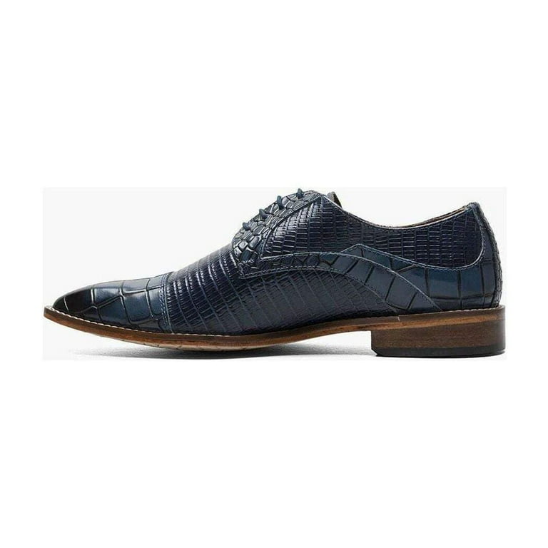 Stacy Adams Tedesco Cap Toe Oxford Lizard Leather Dress  display picture 1