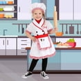 thumbnail image 2 of CONZONE Halloween Funny Outfit For Kids Hallowmas Dress With Cap Dress Up Clothes For Kids Cute Festival Stage Performance Outfits Size 8-10 Years White, 2 of 7