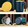 thumbnail image 1 of Taza aislada para acampar, tazas de café con doble aislamiento de acero inoxidable de 550 ml, los mejores materiales Jadeshay A, 1 of 8