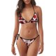 thumbnail image 1 of Disketp Buffalo Plaid Love And Gnome para Bañador de Dos Piezas para Mujer, Bikini Sexy Halter String, Conjunto de Bikini en Triángulo, 1 of 6