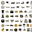thumbnail image 2 of 50-Piece 2026 Graduation Themed Set, Cute Funny Cartoon Glitter Waterproof Stickers, Vinyl Stickers for Cars, Stickers for Water Bottles, Graduation Party Favors for Guests;, 2 of 9